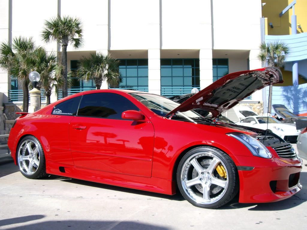 FS Brembo big brake upgrade kit for OEM Brembo calipers Infiniti G35